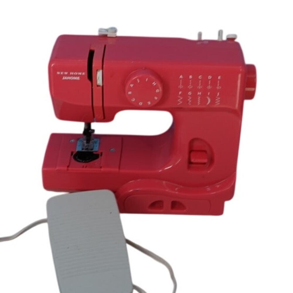 Janome New Home Sewing Machine Pink -For Parts